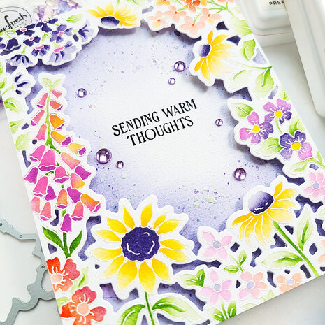 Pinkfresh Studio Sunlit Manor Cling Stamp Sunlit Garden by Inna Moreva (324226)