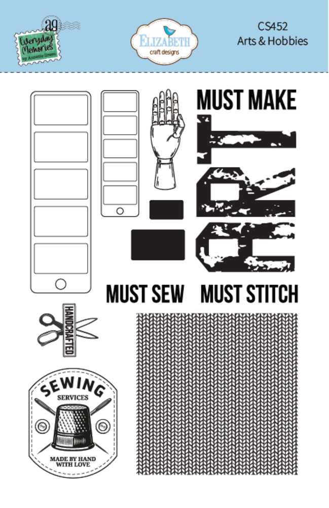 Elizabeth Craft Designs Rest & Relaxation Stamps Arts & Hobbies by Everyday Memories (CS452)