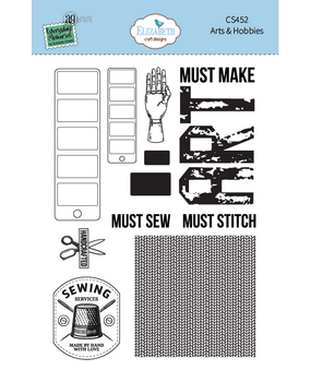 Elizabeth Craft Designs Rest & Relaxation Stamps Arts & Hobbies by Everyday Memories (CS452)