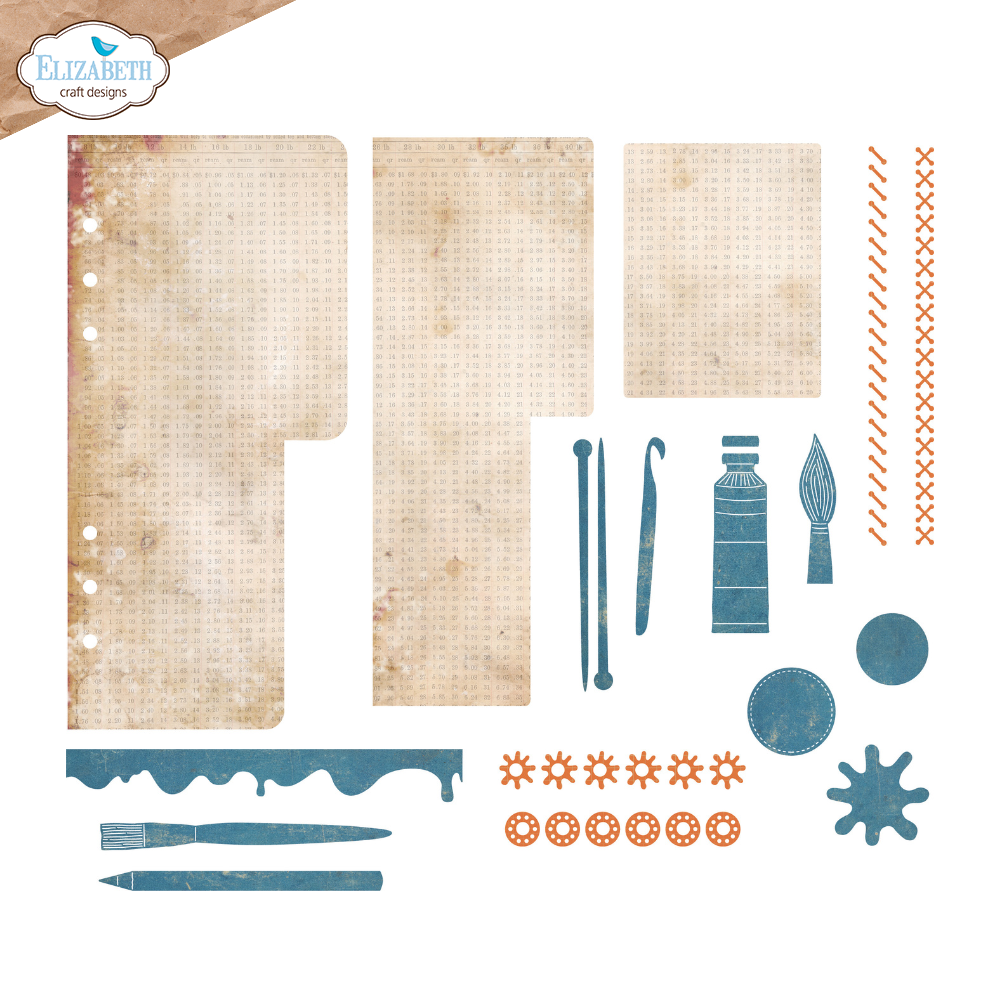 Elizabeth Craft Designs Rest & Relaxation Die Home Hobbies by Everyday Memories (2357)