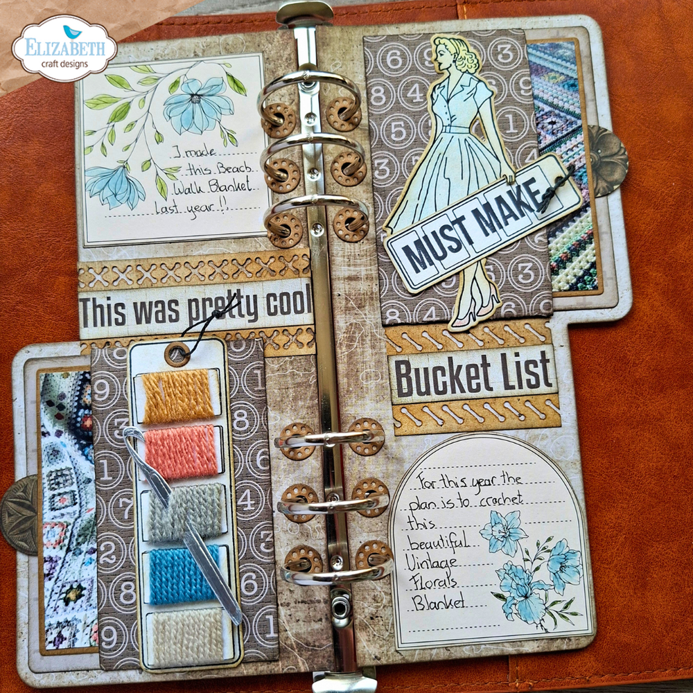 Elizabeth Craft Designs Rest & Relaxation Die Home Hobbies by Everyday Memories (2357)