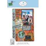 Elizabeth Craft Designs Rest & Relaxation Die Rounded Travel Page by Everyday Memories (2356)