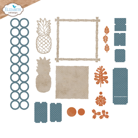 Elizabeth Craft Designs Rest & Relaxation Die Summer Vibes by Everyday Memories (2359)