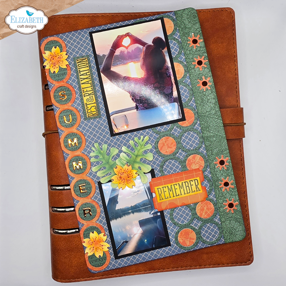 Elizabeth Craft Designs Rest & Relaxation Die Summer Vibes by Everyday Memories (2359)