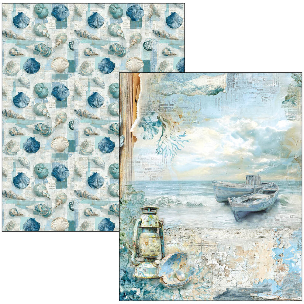 Ciao Bella Edge of the Ocean A4 Maxi Mixed Media Book (MA008)