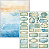 Ciao Bella Edge of the Ocean A4 Maxi Mixed Media Book (MA008)