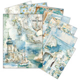 Ciao Bella Edge of the Ocean A5 Rice Paper Mixed (8pcs) (MFS008)
