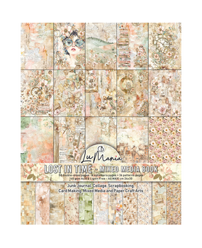 Ciao Bella Lost in Time A4 Maxi Mixed Media Book (MA007)