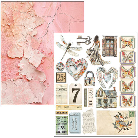 Ciao Bella The Sound of Spring A4 Maxi Mixed Media Book (MA009)