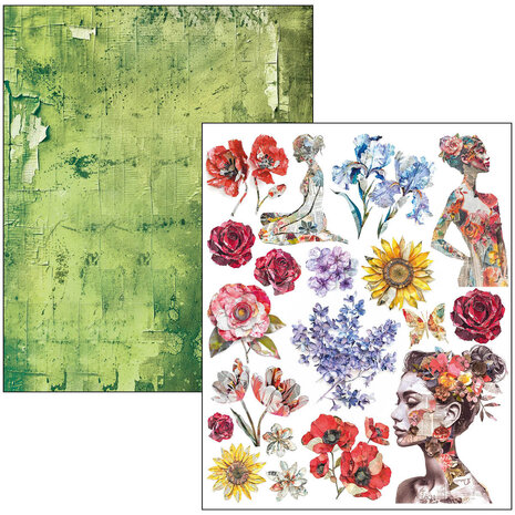 Ciao Bella The Sound of Spring A4 Maxi Mixed Media Book (MA009)