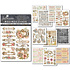 Lost in Time Mixed Media Stickers (10pcs) (MB011)