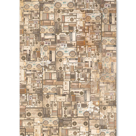 Ciao Bella Seventies A5 Rice Paper Mixed (8pcs) (CBRS043) Ciao Bella Seventies A5 Rice Paper Mixed (8pcs) (CBRS043)
