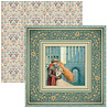 Ciao Bella Courtly Love 8x8 Inch Paper Pad (12pcs) (CBH097)