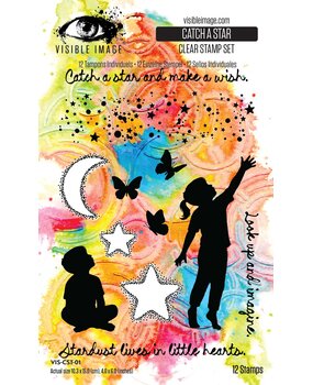 Visible Image Hopes and Dreams 4x6 Inch Stamp Set Catch A Star by Mark Alexander (VIS-CST-01)