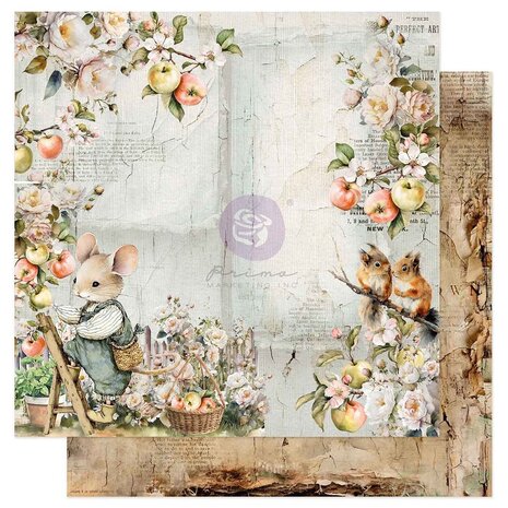 Prima Marketing Homegrown 12x12 Inch Paper Pad by The 3 Girls Tale (683382)
