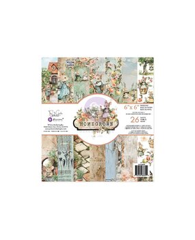 Prima Marketing Homegrown 6x6 Inch Paper Pad by The 3 Girls Tale (683399)