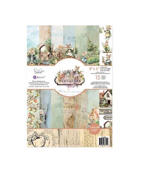 Prima Marketing Homegrown 6x8 Inch Paper Pad by The 3 Girls Tale (683405)