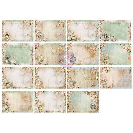 Prima Marketing Homegrown 4x6 Inch Journaling Cards by The 3 Girls Tale (683481)