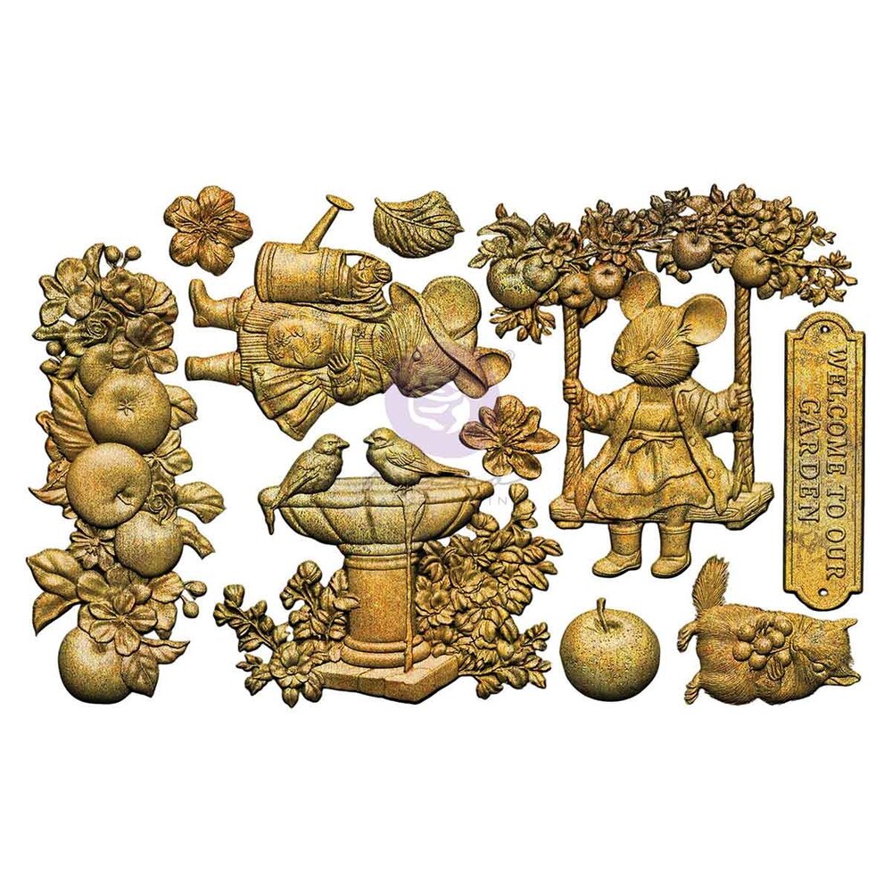 Prima Marketing Homegrown 5x8 Inch Decor Moulds Sweet Garden by The 3 Girls Tale (683535)
