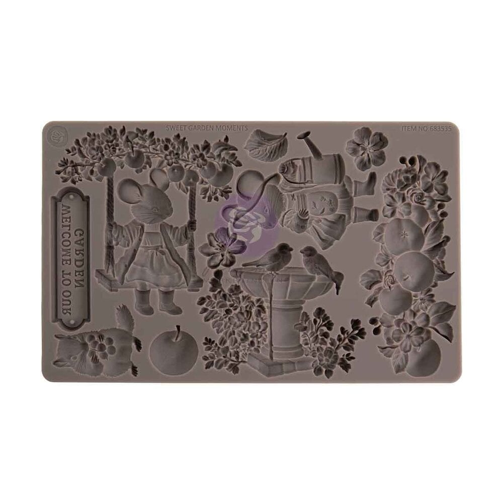 Prima Marketing Homegrown 5x8 Inch Decor Moulds Sweet Garden by The 3 Girls Tale (683535)
