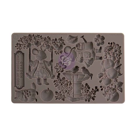 Prima Marketing Homegrown 5x8 Inch Decor Moulds Sweet Garden by The 3 Girls Tale (683535)