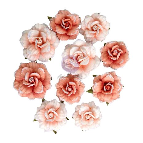 Prima Marketing Homegrown Flowers Blush Harvest (10pcs) by The 3 Girls Tale (683641)