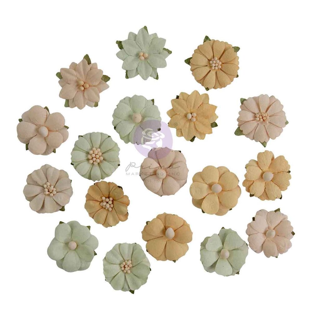 Prima Marketing Homegrown Flowers Meadow Petals (18pcs) by The 3 Girls Tale (683665)