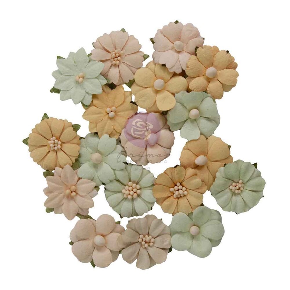 Prima Marketing Homegrown Flowers Meadow Petals (18pcs) by The 3 Girls Tale (683665)