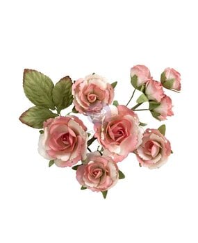 Prima Marketing Homegrown Flowers Garden Rose Blush (10pcs) by The 3 Girls Tale (683672)