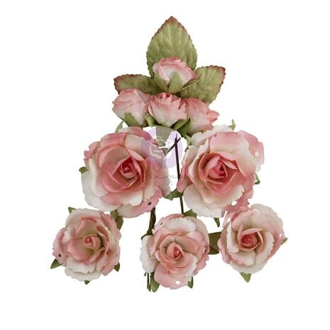 Prima Marketing Homegrown Flowers Garden Rose Blush (10pcs) by The 3 Girls Tale (683672)