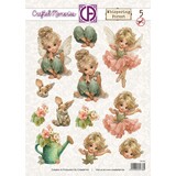 Creatief Art Whispering Forest 3D Die-Cut Sheet 05 Crafted Memories (CM-005)