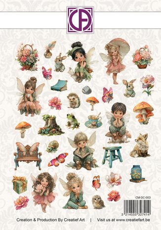Creatief Art Whispering Forest Die-Cuts Crafted Memories (37pcs) (CM-DC-003) Creatief Art Whispering Forest Die-Cuts Crafted Memories (37pcs) (CM-DC-003)