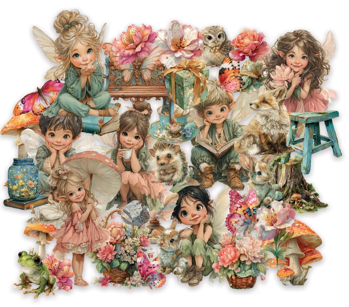 Creatief Art Whispering Forest Die-Cuts Crafted Memories (37pcs) (CM-DC-003) Creatief Art Whispering Forest Die-Cuts Crafted Memories (37pcs) (CM-DC-003)