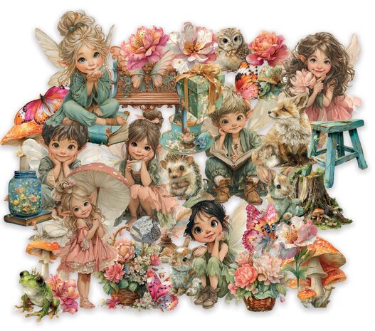 Creatief Art Whispering Forest Die-Cuts Crafted Memories (37pcs) (CM-DC-003) Creatief Art Whispering Forest Die-Cuts Crafted Memories (37pcs) (CM-DC-003)
