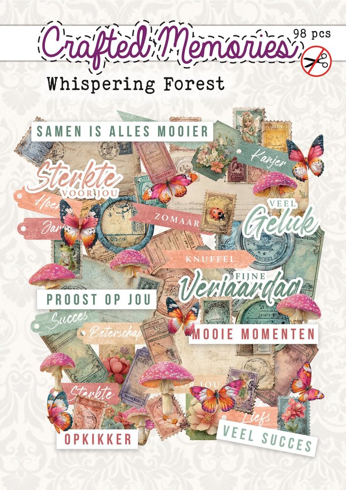 Creatief Art Whispering Forest Die-Cuts Crafted Memories (98pcs) (CM-DC-004) Creatief Art Whispering Forest Die-Cuts Crafted Memories (98pcs) (CM-DC-004)