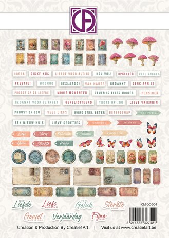 Creatief Art Whispering Forest Die-Cuts Crafted Memories (98pcs) (CM-DC-004) Creatief Art Whispering Forest Die-Cuts Crafted Memories (98pcs) (CM-DC-004)