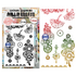 Cercle De Couleurs A6 Stamp Sets Frise Pendentifs by Azoline (AALL-TP-1461)