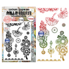 Aall and Create Cercle De Couleurs A6 Stamp Sets Frise Pendentifs by Azoline (AALL-TP-1461)