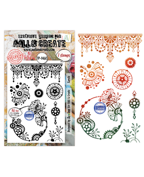 Aall and Create Cercle De Couleurs A6 Stamp Sets Cercle by Azoline (AALL-TP-1460)