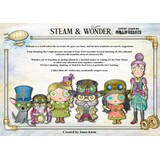 Aall and Create Steam & Wonder A5 Stamp Bundle by Janet Klein (AALL-PCK-JK003)
