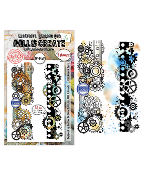 Aall and Create Gearlight Core A6 Stamp Sets Clockwork Core by Autour De Mwa & Co (AALL-TP-1459)