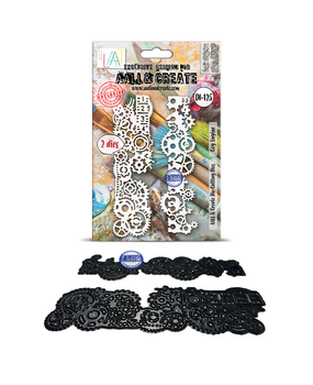 Aall and Create Cog Wheel Die-Cutting Die Set Cog Engine by Autour De Mwa & Co (AALL-DI-125)