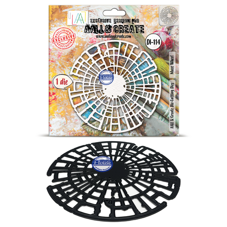 Aall and Create Cog Wheel Die-Cutting Die Set Maze Wheel by Autour De Mwa & Co (AALL-DI-114)