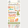 Simple Stories Open Road Foam Stickers (27122)