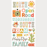 Simple Stories Open Road Foam Stickers (27122)