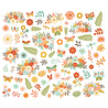 Simple Stories Open Road Floral Bits & Pieces (27121)
