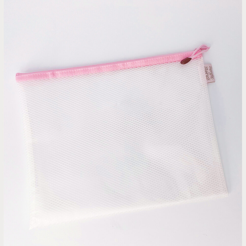 Simple Stories Simple Stories Craft Storage Pouch Medium Pink (25688) Simple Stories Simple Stories Craft Storage Pouch Medium Pink (25688)