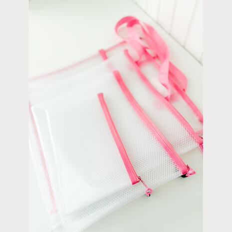 Simple Stories Simple Stories Craft Storage Pouch Small Pink (25689) Simple Stories Simple Stories Craft Storage Pouch Small Pink (25689)