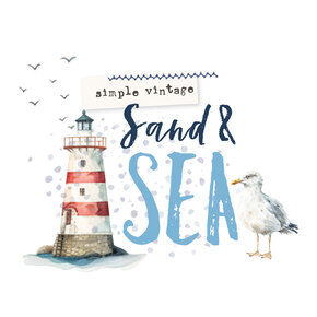 Simple Vintage Sand & Sea