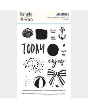 Simple Stories Simple Vintage Sand & Sea Stamps (26924)